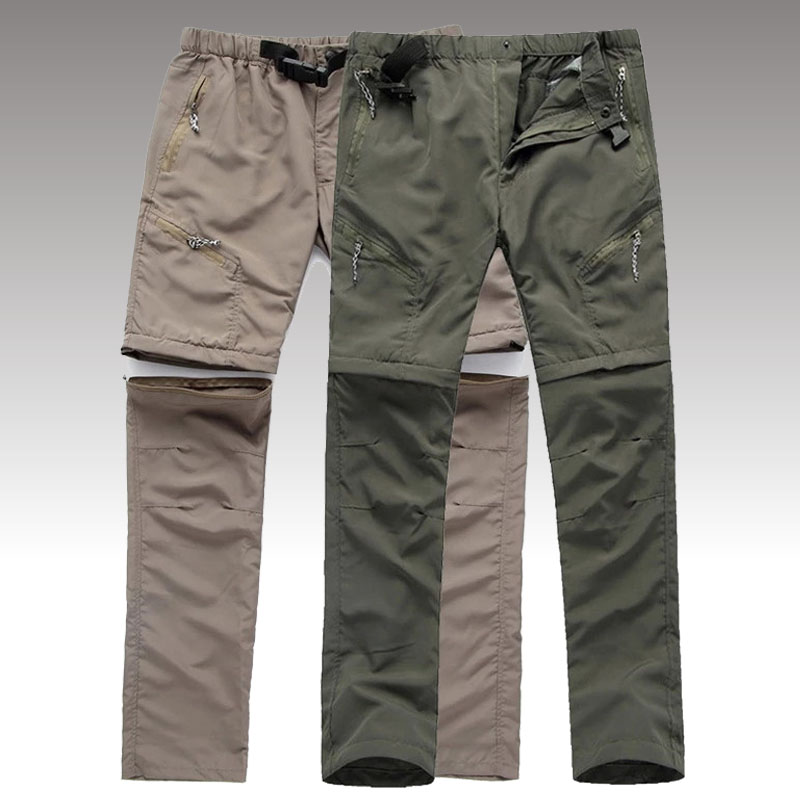 Mountain Biking Clothes - Summer Detachable Quick Dry Cargo Pants