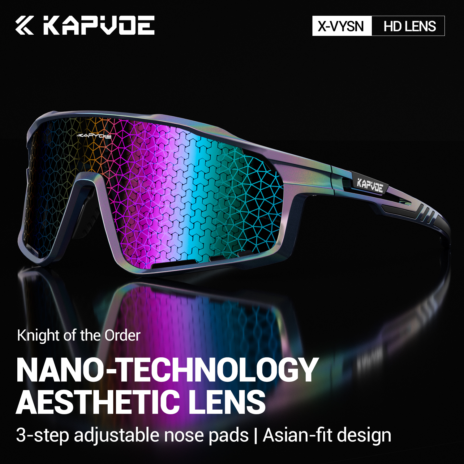 Mountain Biking Glasses - KAPVOE Nano Lenses Cycling Glasses Fashion