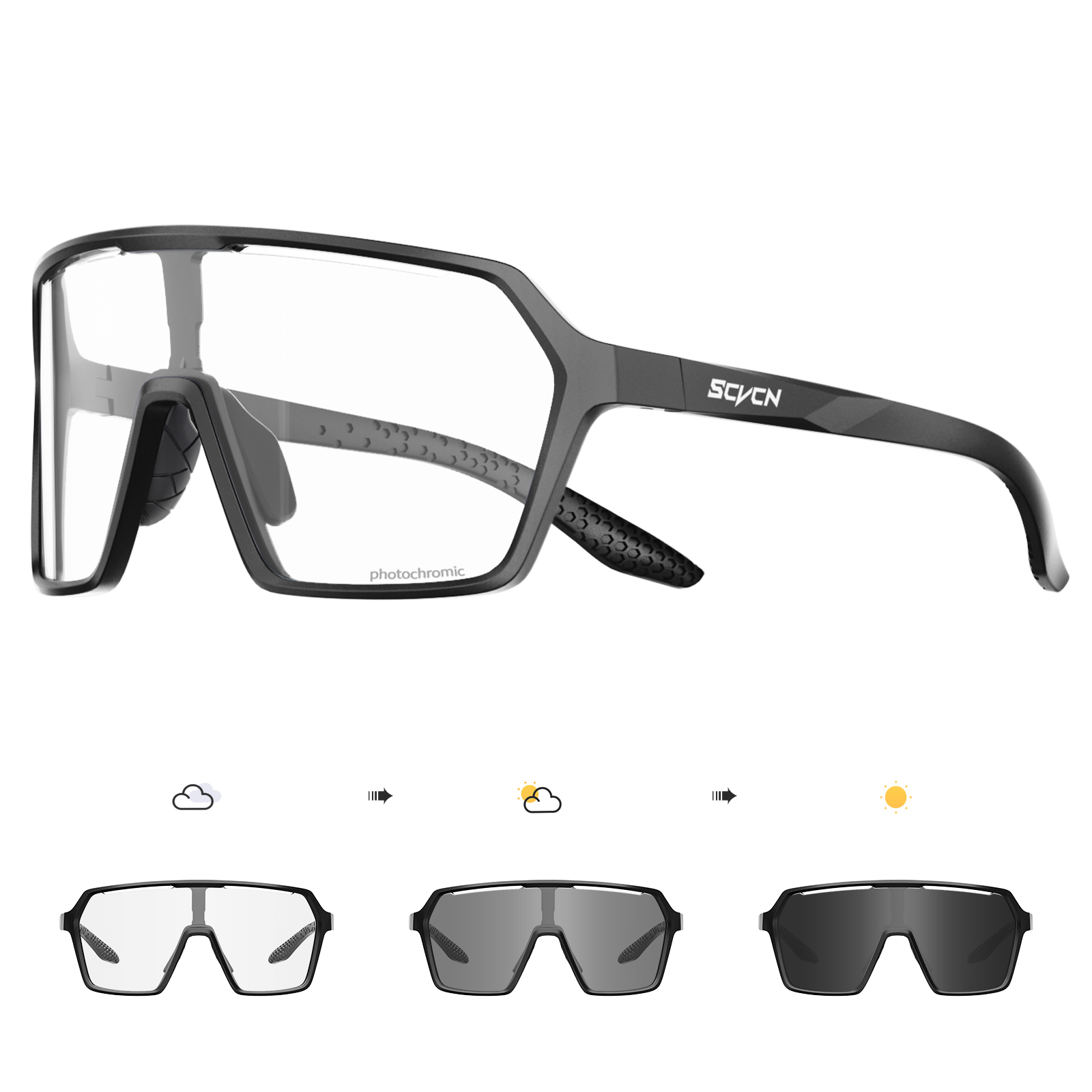SCVCN Hot Cycling Photochromic - Mountain Biking Glasses incelemesi ve fiyatı