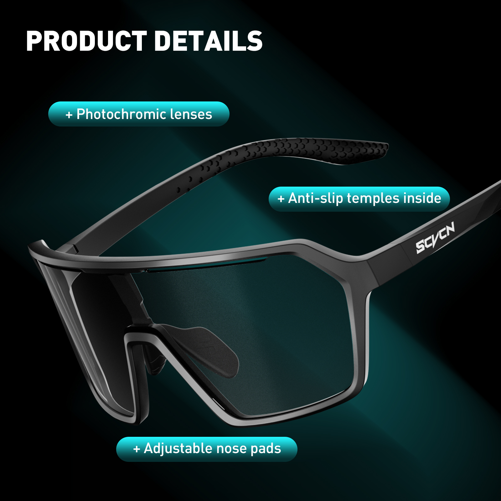 SCVCN Hot Cycling Photochromic - Mountain Biking Glasses incelemesi ve fiyatı