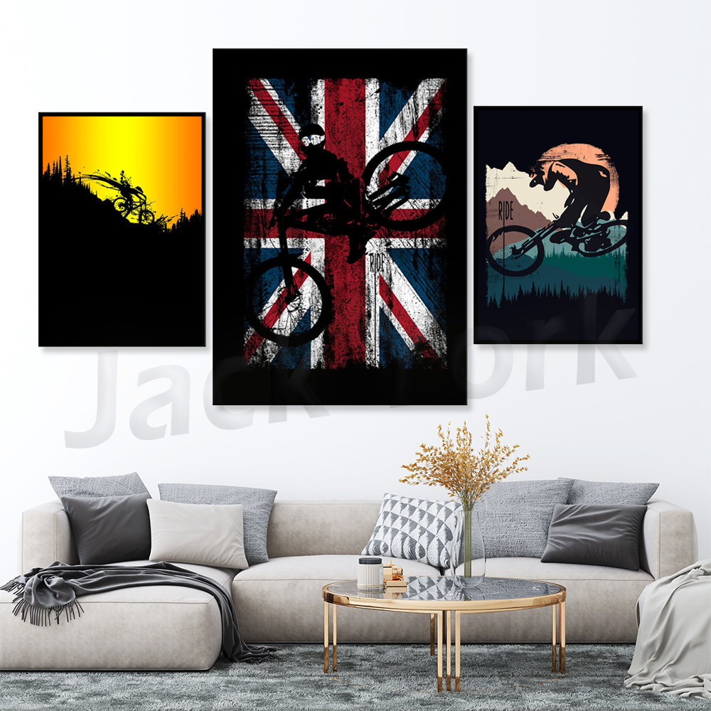 Mountain Bike Art Print ~ Gift - Mountain Biking York incelemesi ve fiyatı