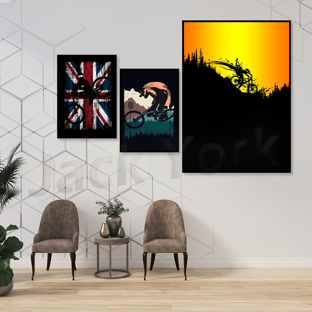 Mountain Bike Art Print ~ Gift - Mountain Biking York incelemesi ve fiyatı
