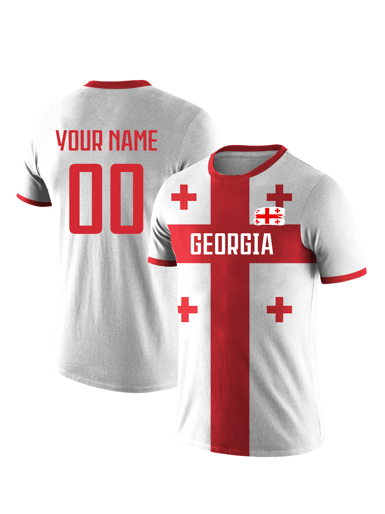 Customized Men's Georgia Natio - Mountain Biking Georgia incelemesi ve fiyatı