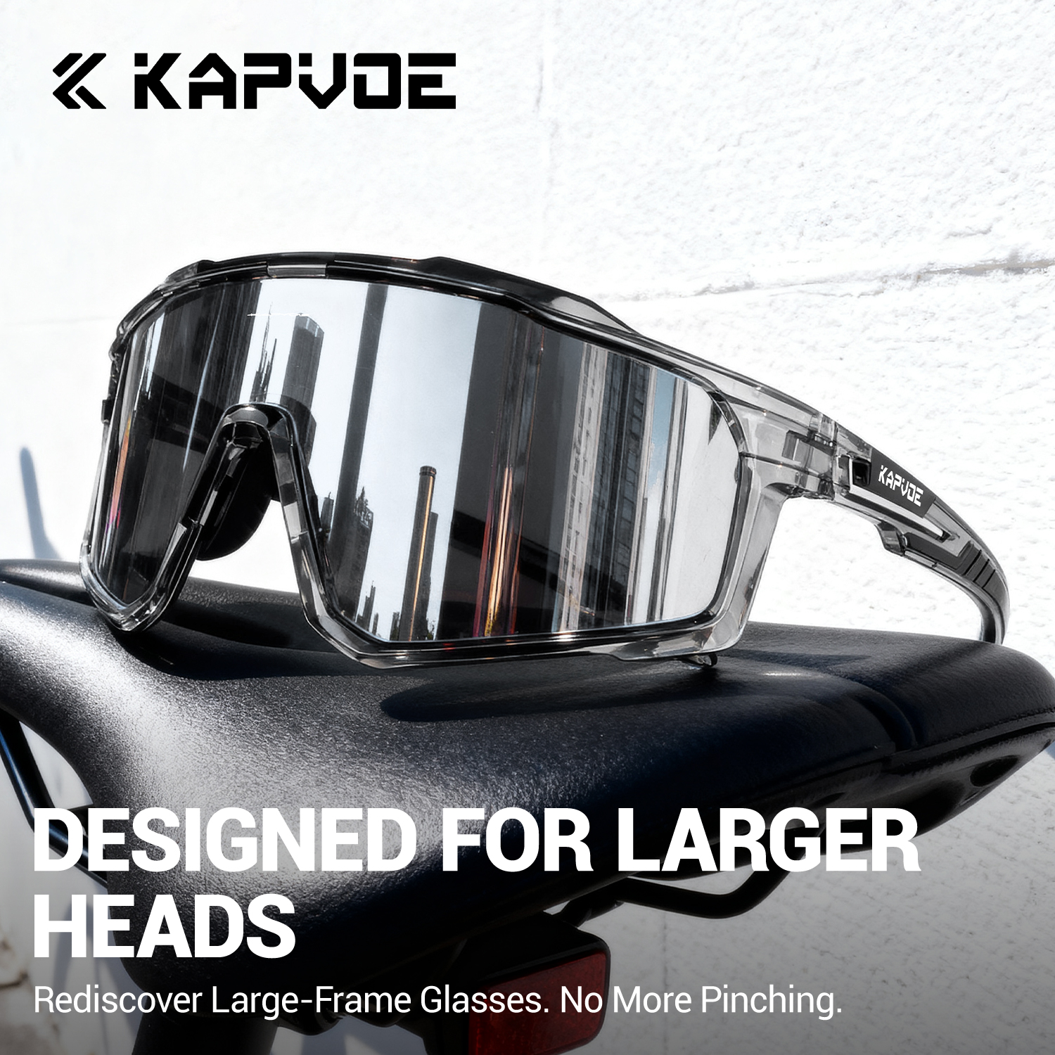KAPVOE Large size Cycling Sung - Mountain Biking Glasses incelemesi ve fiyatı