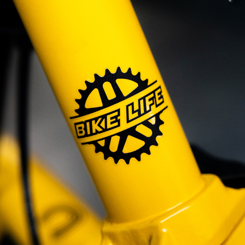 1pc Bike Life Bike Stickers fo - Mountain Biking Helmet incelemesi ve fiyatı