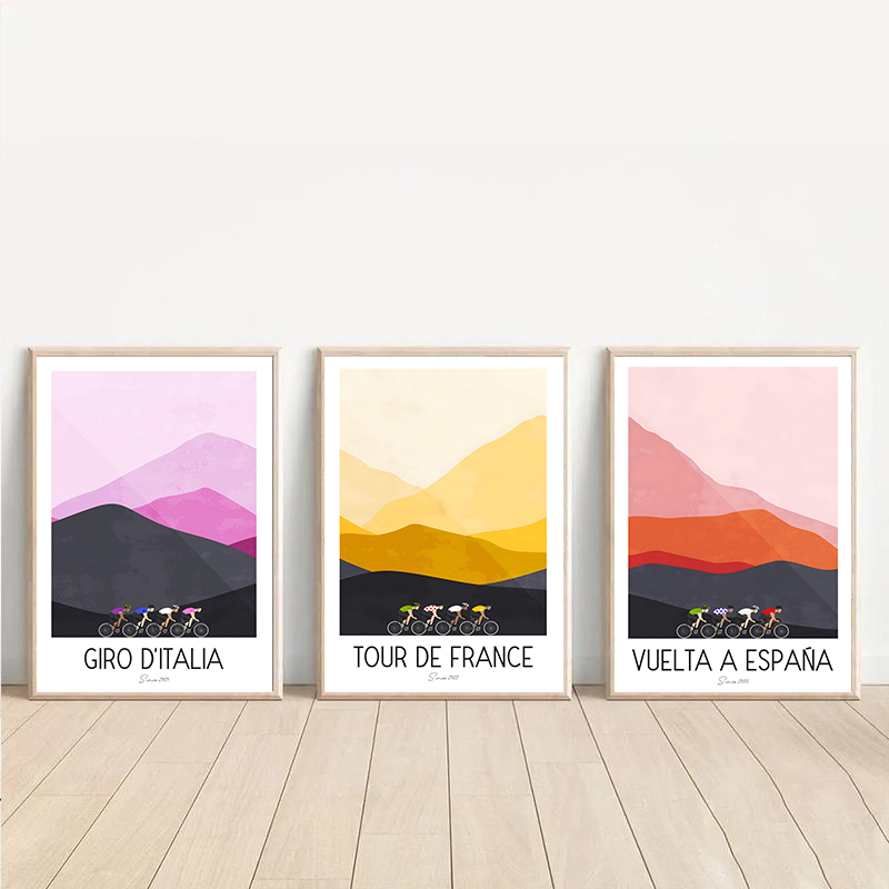 Watercolor Cycling Race Cyclis - Picture Of Mountain Biking incelemesi ve fiyatı