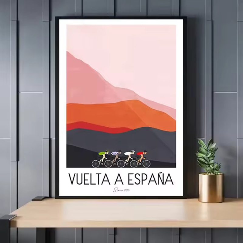 Watercolor Cycling Race Cyclis - Picture Of Mountain Biking incelemesi ve fiyatı