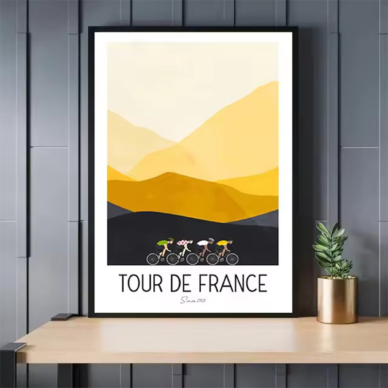 Watercolor Cycling Race Cyclis - Picture Of Mountain Biking incelemesi ve fiyatı