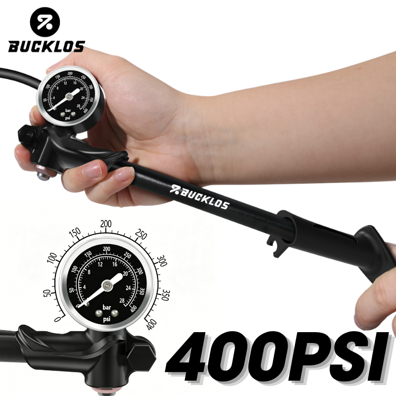 BUCKLOS Bicycle Air Pump 400PS - Shock Pump Suspension incelemesi ve fiyatı