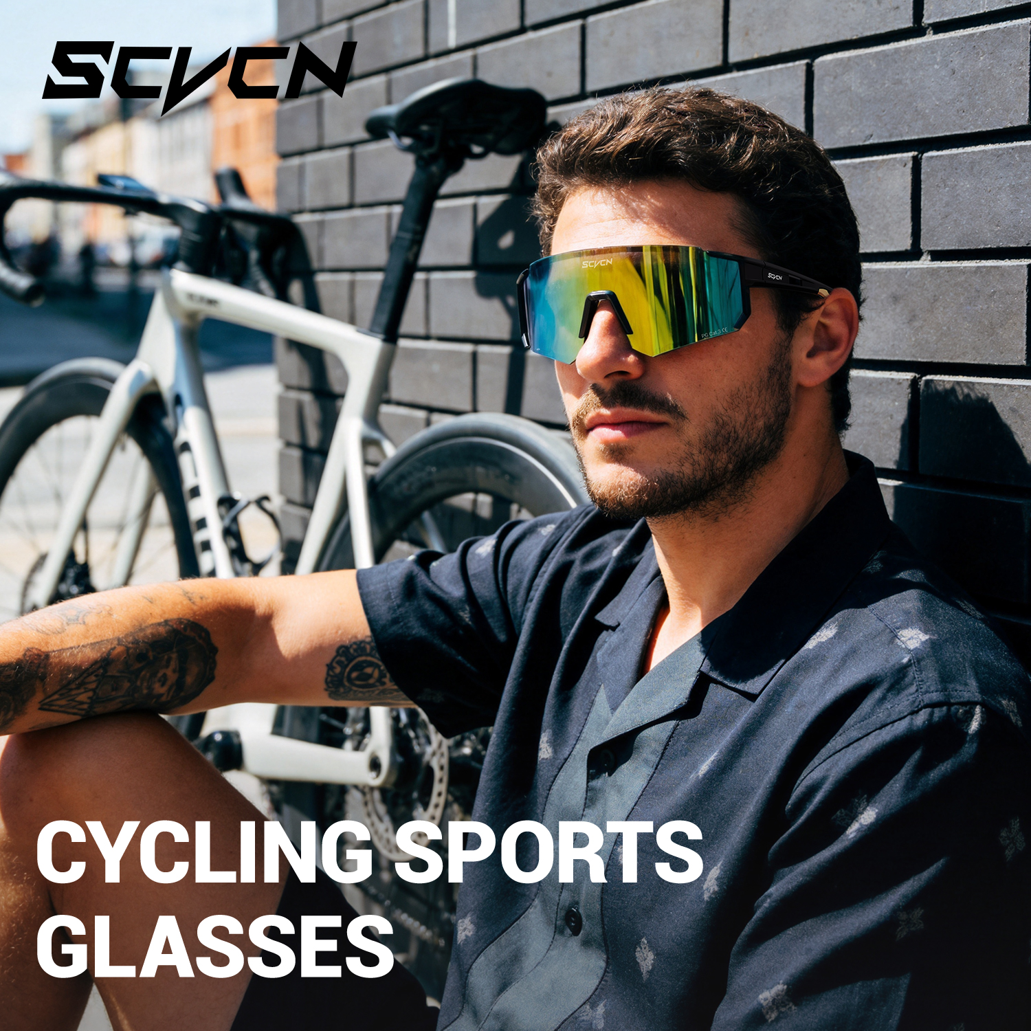 8PACKS SCVCN Outdoor Cycling S - Mountain Biking Glasses incelemesi ve fiyatı