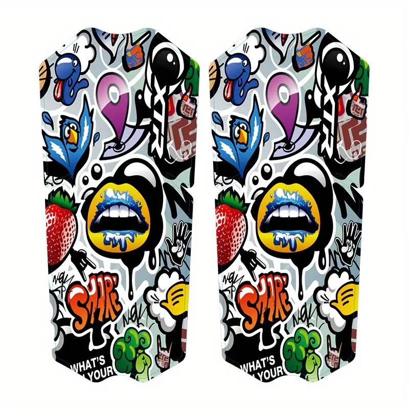 2D Flat Sticker 2pcs/XTR-M9100 - Mountain Biking Helmet incelemesi ve fiyatı