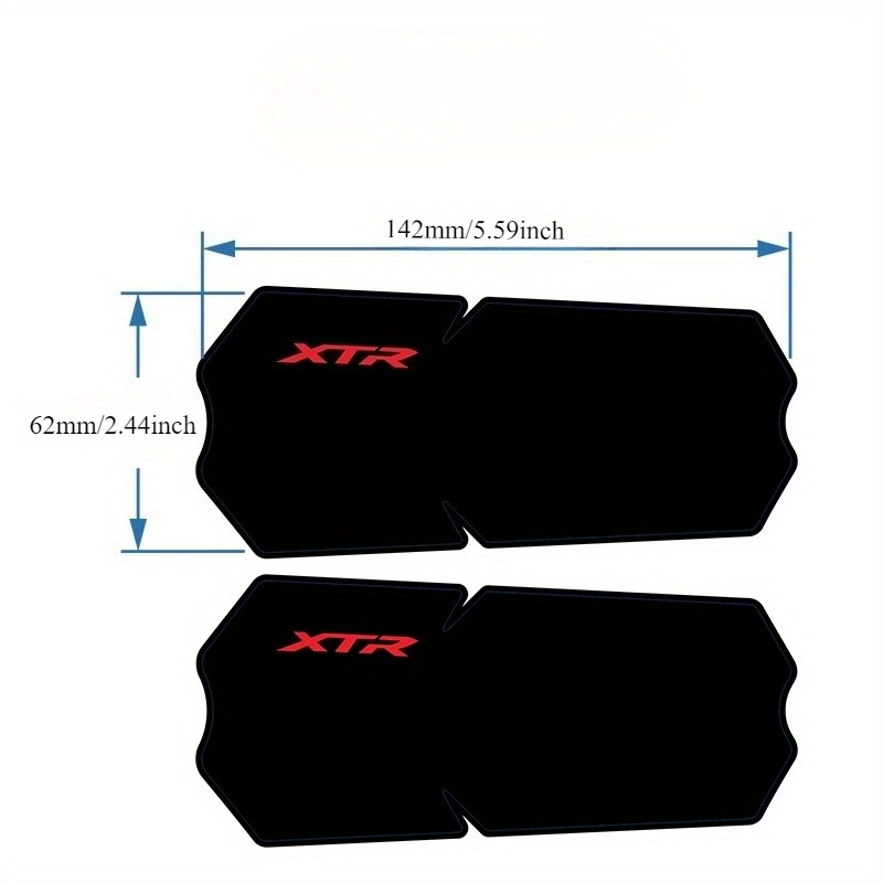 2D Flat Sticker 2pcs/XTR-M9100 - Mountain Biking Helmet incelemesi ve fiyatı