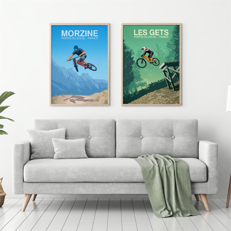 Mountain Bike Trail Poster Sno - Picture Of Mountain Biking incelemesi ve fiyatı