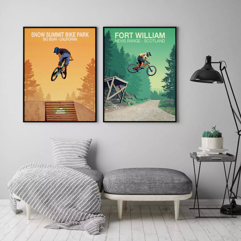 Mountain Bike Trail Poster Sno - Picture Of Mountain Biking incelemesi ve fiyatı