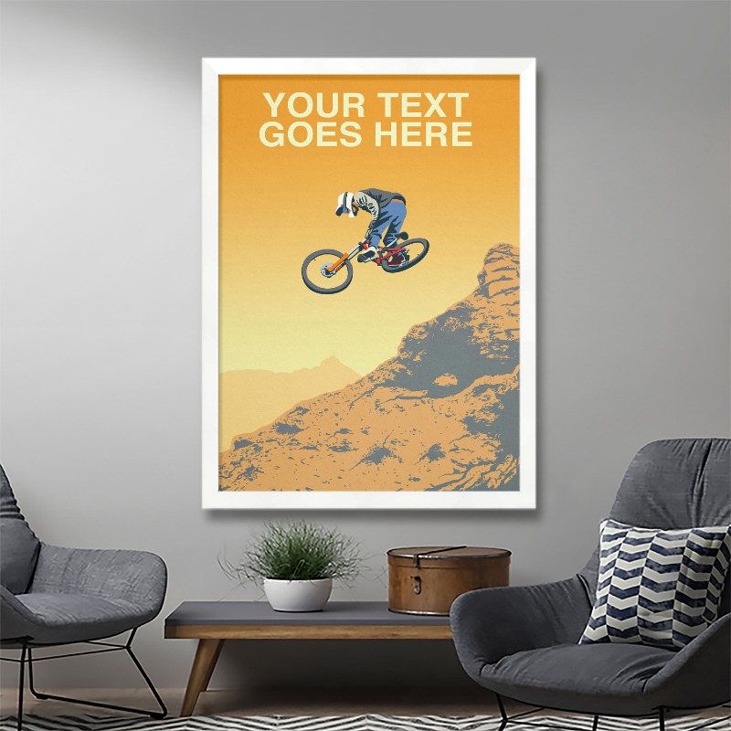 Mountain Bike Trail Poster Sno - Picture Of Mountain Biking incelemesi ve fiyatı