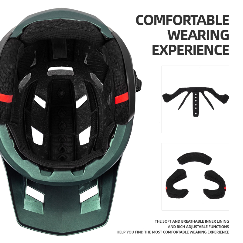BATFOX 3/4 Bicycle Helmet MTB  - Mountain Biking Races incelemesi ve fiyatı