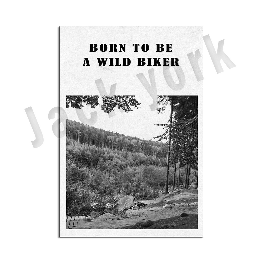 mountain bike art, bike poster - Mountain Biking York incelemesi ve fiyatı