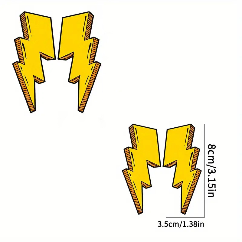 1pcs Lightning Stickers Bicycl - Mountain Biking Helmet incelemesi ve fiyatı