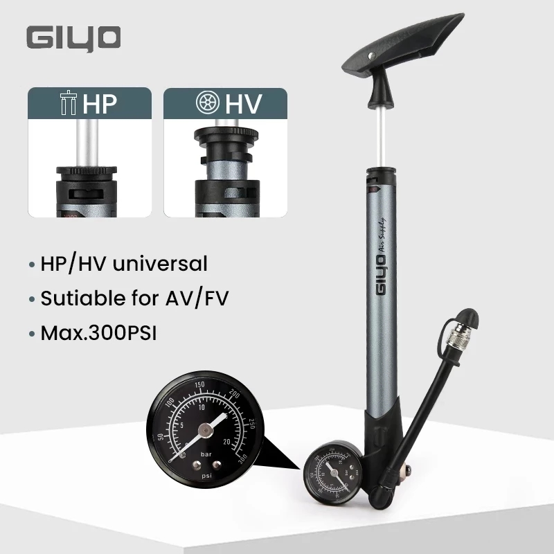 Giyo GS-41P 300psi Bicycle Sho - Shock Pump Suspension incelemesi ve fiyatı
