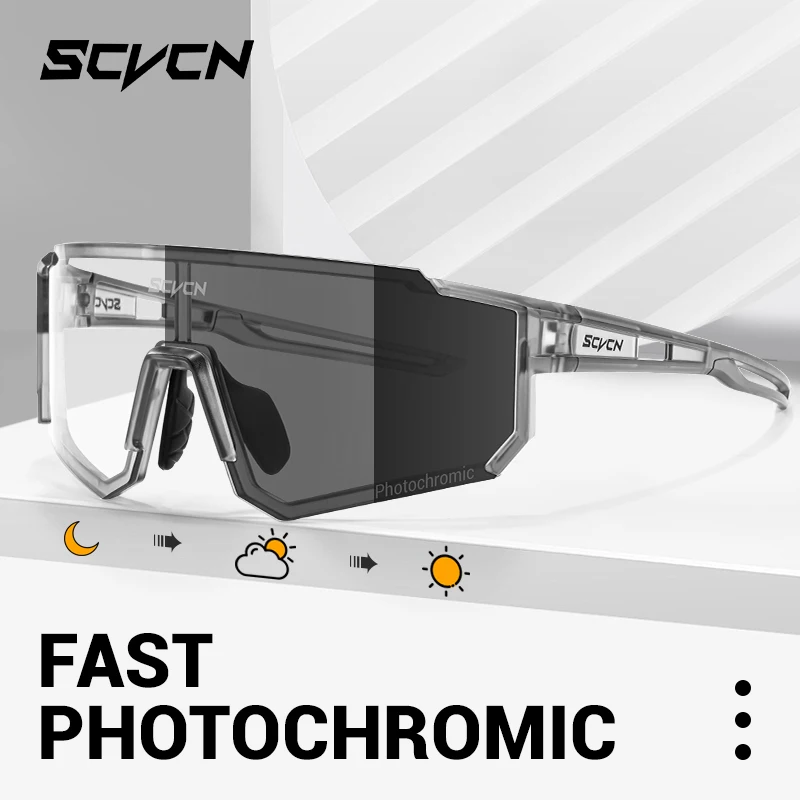 SCVCN New Outdoor Photochromic - Mountain Biking Glasses incelemesi ve fiyatı
