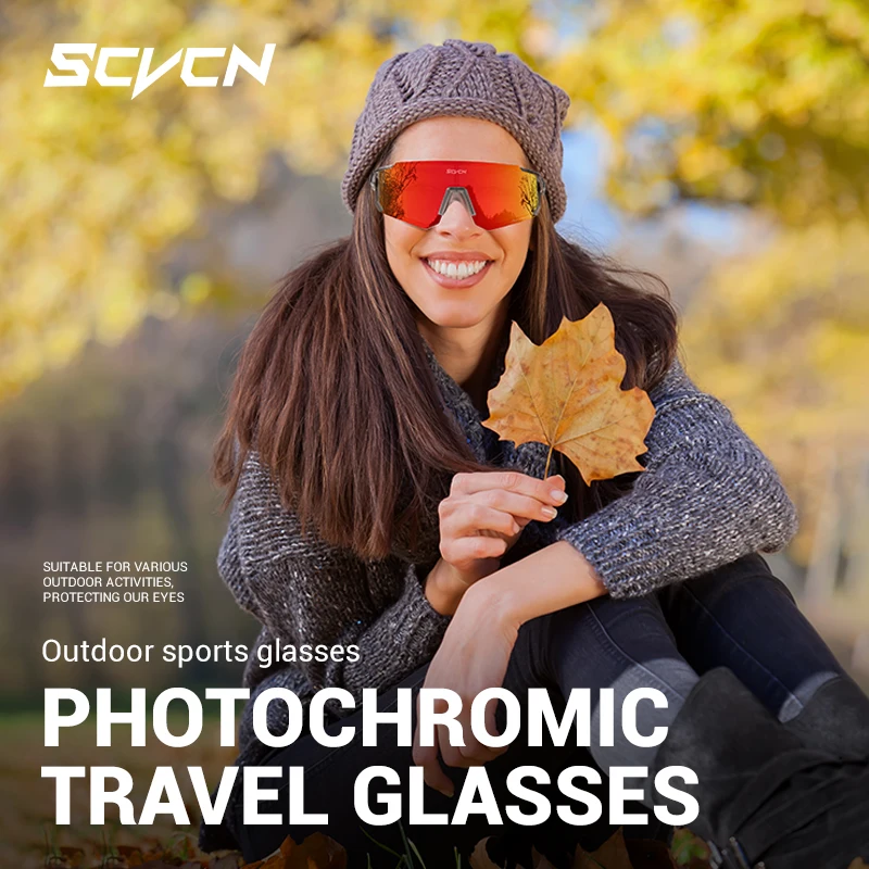 SCVCN New Outdoor Photochromic - Mountain Biking Glasses incelemesi ve fiyatı