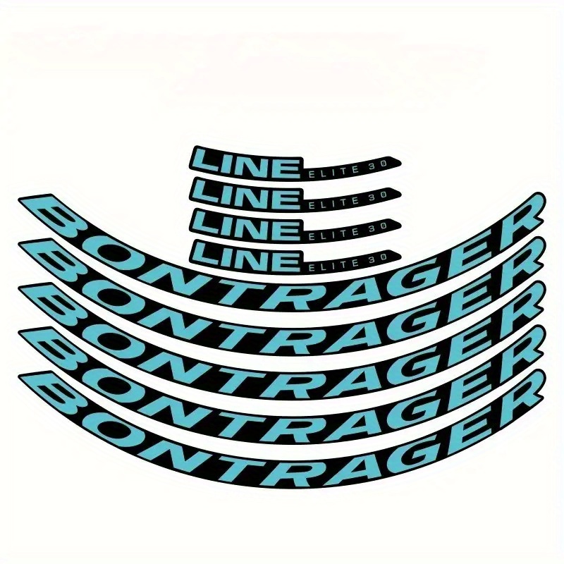 9Pcs 2D Helmet Stickers Bontra - Mountain Biking Helmet incelemesi ve fiyatı