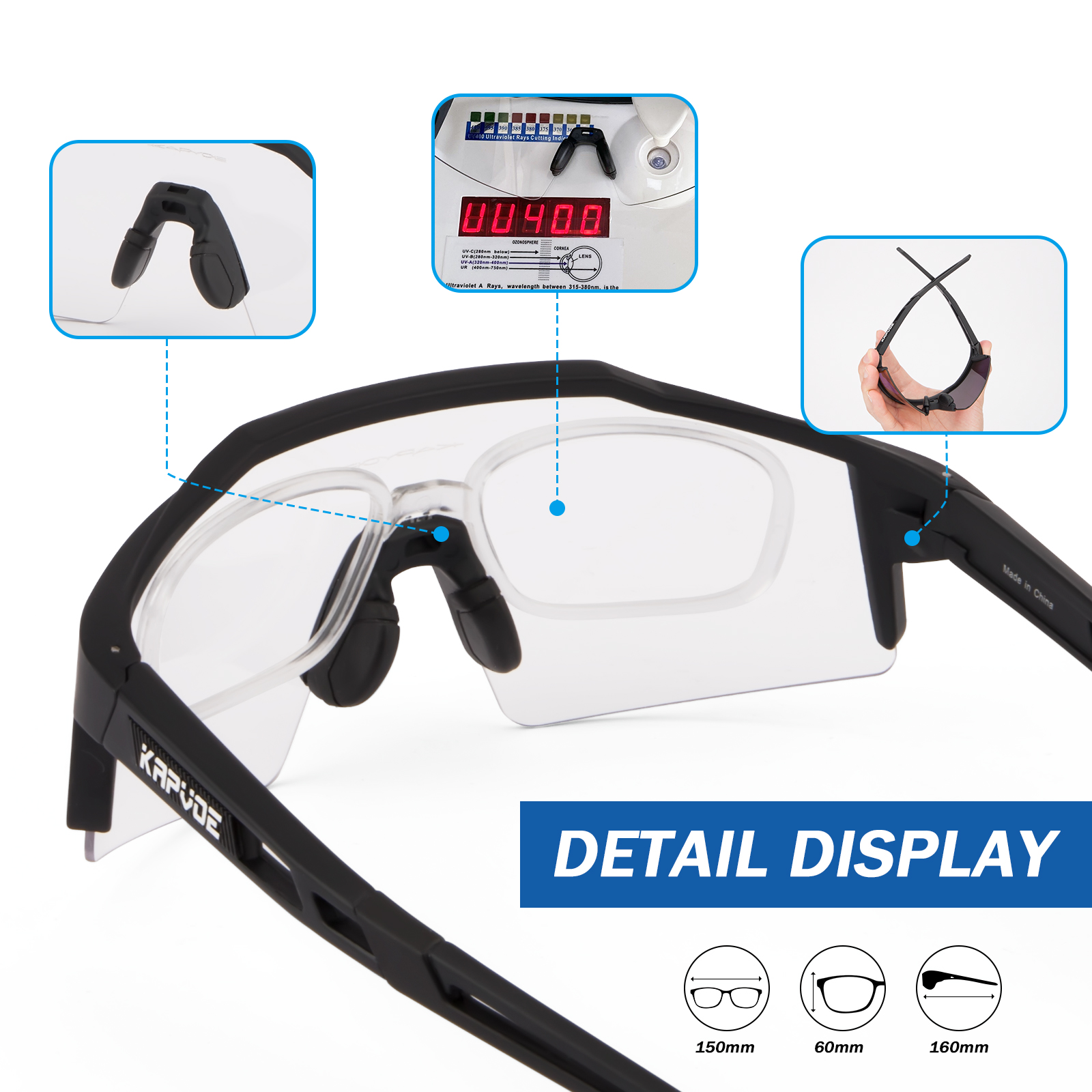 UV400 Sport Eyewear Mountain B - Mountain Biking Sport incelemesi ve fiyatı